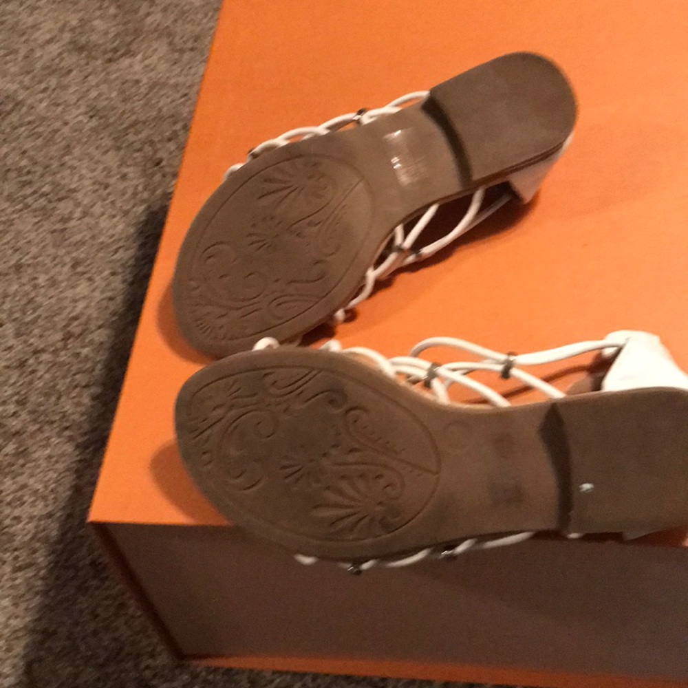 White sandals - Picture 2 of 2